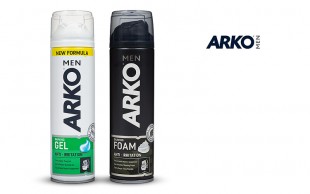فوم و ژل اصلاح مردانه ARKO