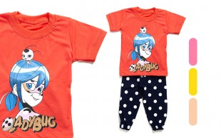 ست تیشرت شلوار دخترانه کارتونی