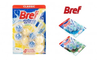 قرص ضد عفونی و خوشبو کننده توالت فرنگی BREF