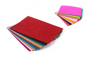 بسته 10 عددی فوم رنگی کاردستی