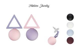 گوشواره هندسی Fashion Jewelry