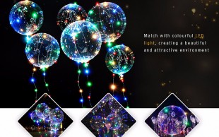 بادکنک چراغ دار