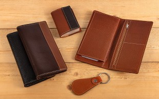 ست سه تکه کیف چرم