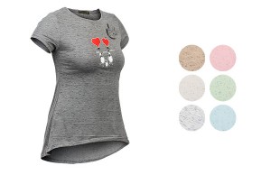 تیشرت زنانه پاپیون دار