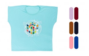 تیشرت سایز بزرگ طرحدار