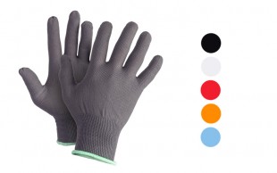 دستکش کار نخی رنگی