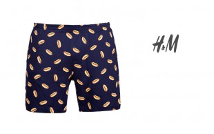 شلوارک طرحدار مردانه H & M