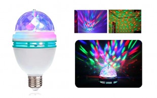 لامپ رقص نور چرخان