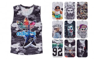 رکابی طرحدار مردانه