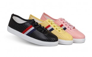 کفش اسنیکرز زنانه طرح Tommy Hilfiger