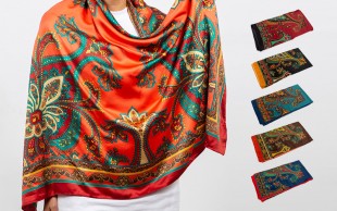 روسری طرح بته جقه