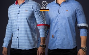 پیراهن آستین بلند مردانه Stylish