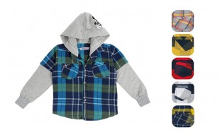 پیراهن چهارخانه پسرانه Monarch