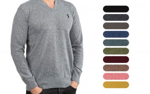 پلیور بافت مردانه طرح Polo