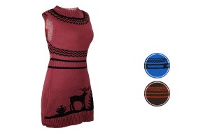 تونیک بافت طرح deer