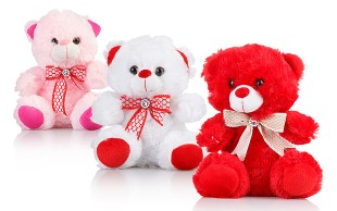 عروسک خرس پاپیون دار