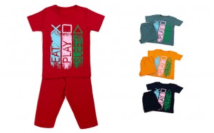 تیشرت شلوارک بچگانه طرح Ps