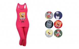 تاپ و برمودا دخترانه Comic Strip