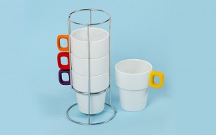 ست 4 عددی فنجان مدل استند دار Martlet