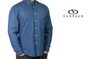 پیراهن جین سایز بزرگ VANTAGE