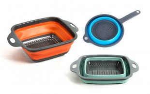 آبکش سیلیکونی تاشو