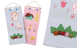 آویز پارچه ای لوازم کودک