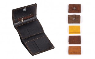 جاکارتی و کیف پول چرم طبیعی