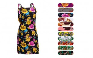 پیراهن نخی زنانه