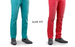 شلوار جین رنگی مردانه Slim Fit