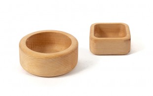 پیاله چوبی راش