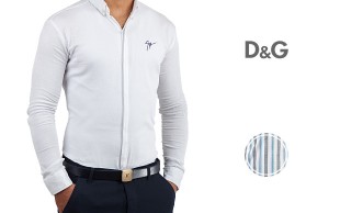 پیراهن مردانه آستین بلند طرح DandG