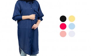 مانتو حریر زنانه