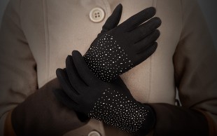 دستکش تو کرکی زنانه