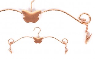 آویز لباس زیر فلزی