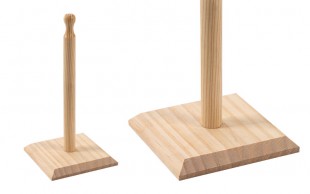 پایه رول دستمال کاغذی چوبی