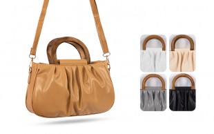 کیف زنانه دسته چوبی