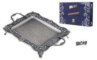 سینی پایه دار shiny