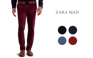 شلوار کتان طرح ZARA MAN