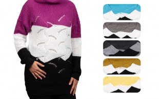 بلوز بافت زنانه یقه شل