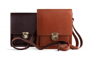 کیف دوشی چرم طبیعی vintage