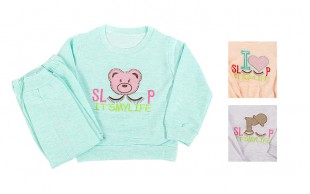 بلوز شلوار دخترانه تکه دوزی