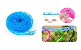 بند رخت دو سر قلاب دار