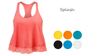 تاپ زنانه نخی SPLASH