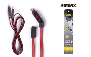 کابل دو سر REMAX مدل RC067t Armor