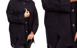 شومیز مانتویی ساده مدل 22830