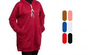 هودی زنانه کلاه دار طرح Nike