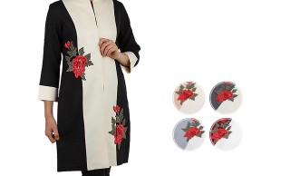 مانتو شانتون گلدار