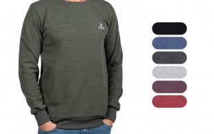 بلوز مردانه آستین بلند طرح polo