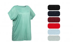 تیشرت زنانه نگین دار