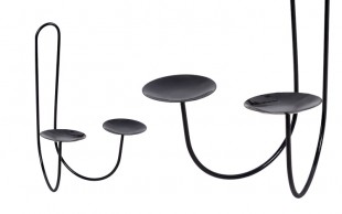 شمعدان دیواری فلزی